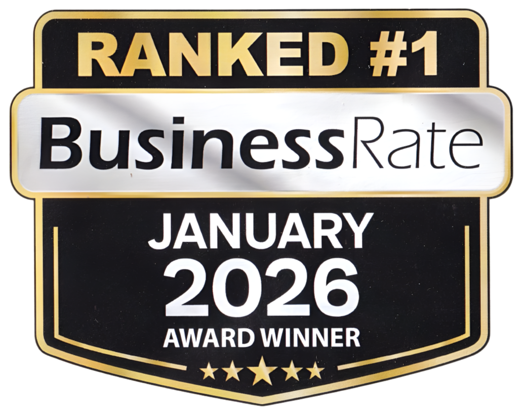 Business Rate #1 Award Badge